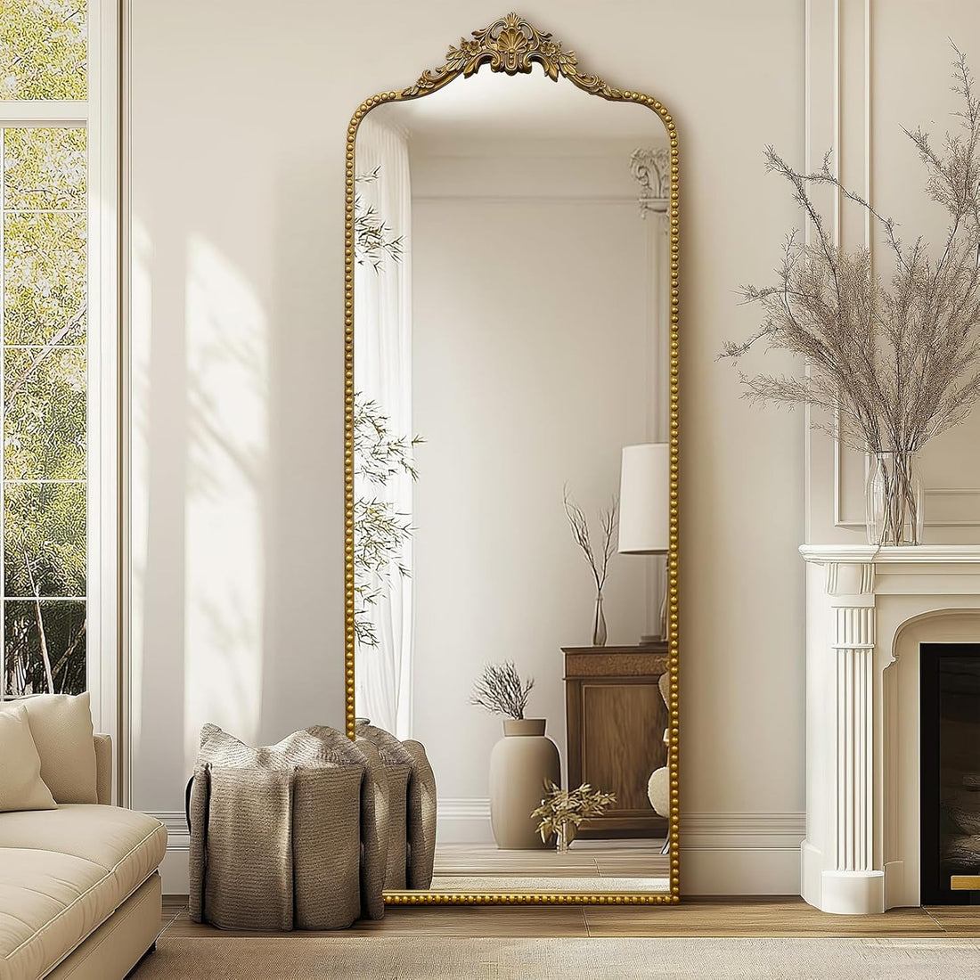 ✨ The Vintage Baroque Full‑Length Mirror: A Statement Piece That Transforms Any Room
