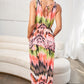 White Birch Tie-Dye Sleeveless Maxi Dress