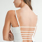 MABLE Strappy Back Cropped Cami