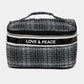 Fame Love & Peace Striped Handle Bag