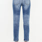 Kancan High Rise Distressed Mom Jeans