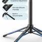 USKEYVISION Vlogging Kit for iPhone&Android, YouTube Starter Kit,Auto Face Tracking Tripod for iPhone w/Light,Phone Tripod for Video Recording,Wireless Lavalier Microphone,Ground Spike,Remote Control
