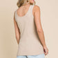 Culture Code Full Size Ribbed Scoop Neck Tank