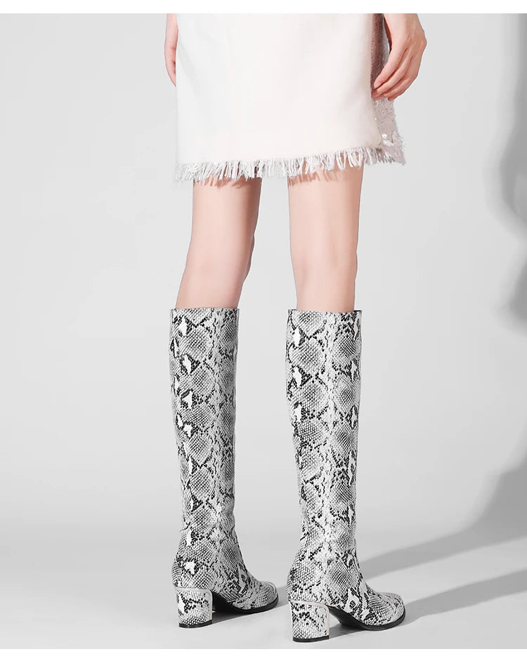 Luxe Python Enchantment Boots