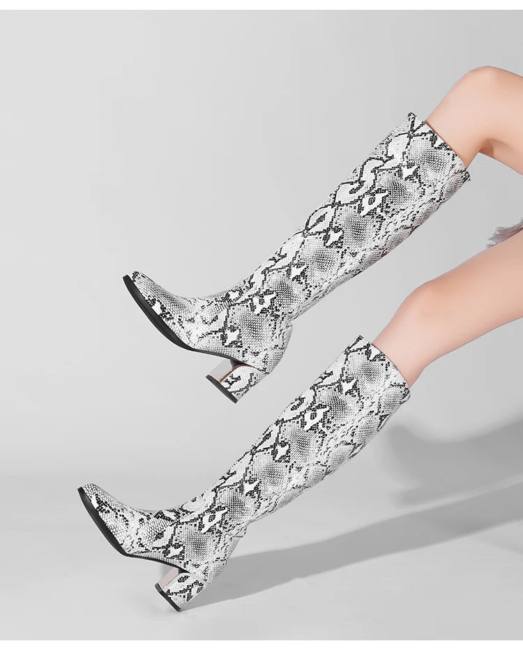 Luxe Python Enchantment Boots