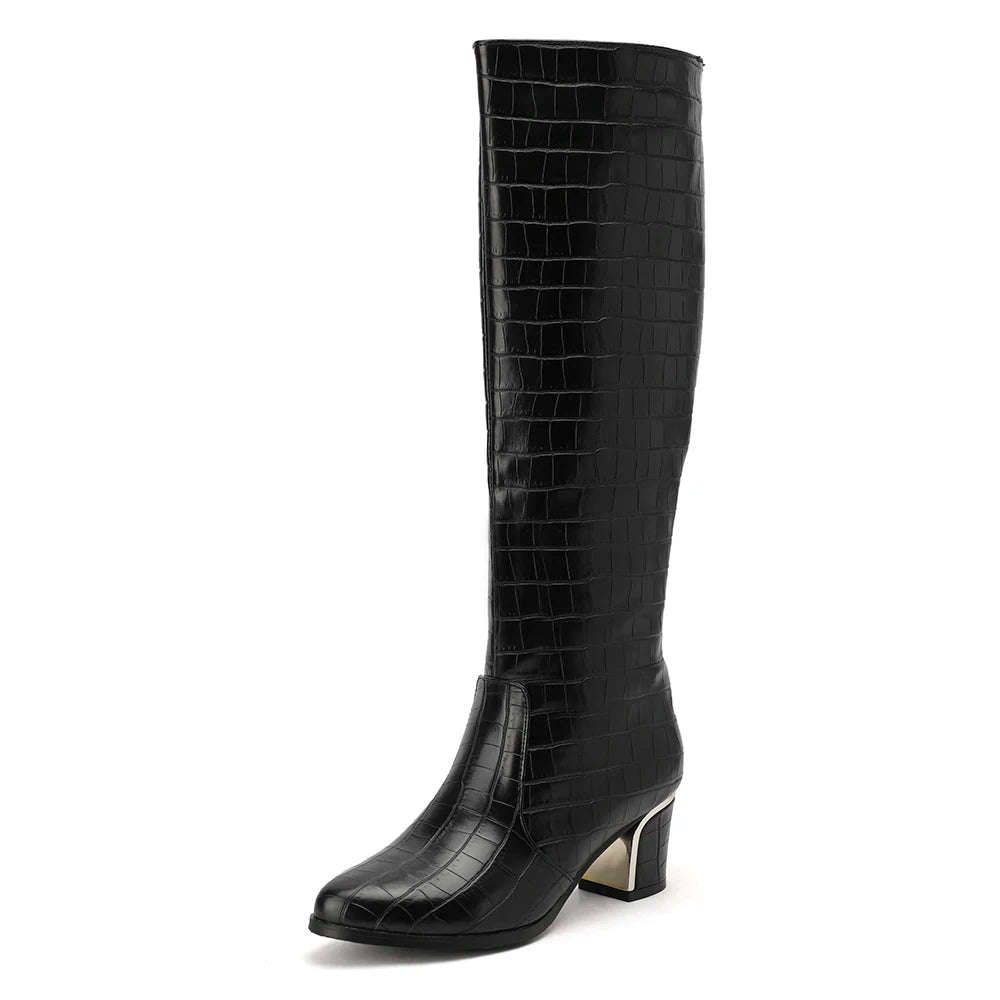 Luxe Python Enchantment Boots