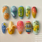 Amalfi Coast Citrus & Seafood Extravaganza Press-On Nail Set
