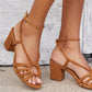 Strappy Sandal Heels