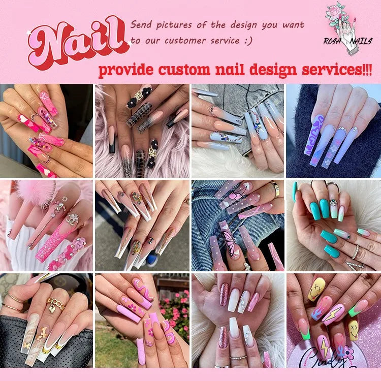 Amalfi Coast Citrus & Seafood Extravaganza Press-On Nail Set