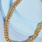 Brass Curb Chain Necklace