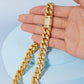 Brass Curb Chain Necklace