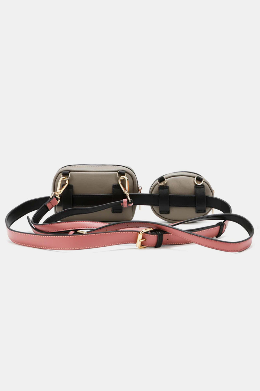 Nicole Lee USA Double Pouch Fanny Pack