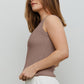 THE BLANK LAB Round Neck Ribbed Cropped Tank