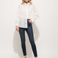 And The Why Eyelet Long Sleeve Button Down Shirt