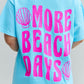 Sweet Claire "More Beach Days" Oversized Graphic T-Shirt