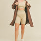 Kimberly C Open Front Longline Hooded Cardigan