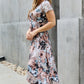 Heimish Give Me Roses Full Size Floral Maxi Wrap Dress