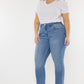Kancan Full Size Cat's Whiskers High Waist Jeans