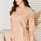 And The Why Tassel Detail Long Sleeve Sweater
