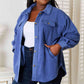 Heimish Cozy Girl Full Size Button Down Shacket