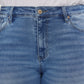 Kancan Full Size Cat's Whiskers High Waist Jeans