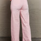 RISEN Raelene Full Size High Waist Wide Leg Jeans in Light Pink