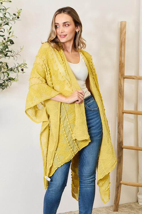 Justin Taylor Open Front Cardigan