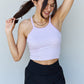 Ninexis Everyday Staple Soft Modal Short Strap Ribbed Tank Top in Lavender