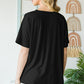 Heimish Full Size V-Neck Short Sleeve T-Shirt