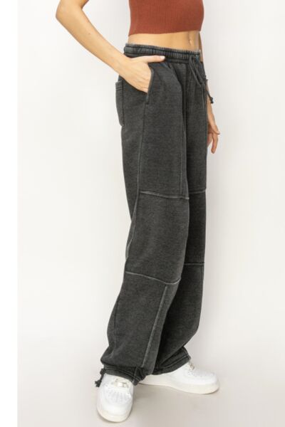 HYFVE Stitched Design Drawstring Sweatpants