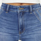 Kancan Ultra High Waist Gradient Flare Jeans