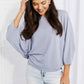 Andree by Unit Full Size Needless to Say Dolman Sleeve Top