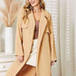 Culture Code Full Size Tied Trench Coat with Pockets