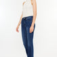 Kancan Cat's Whiskers Raw Hem Flare Jeans