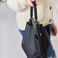 SHOMICO Faux Leather Handbag with Pouch