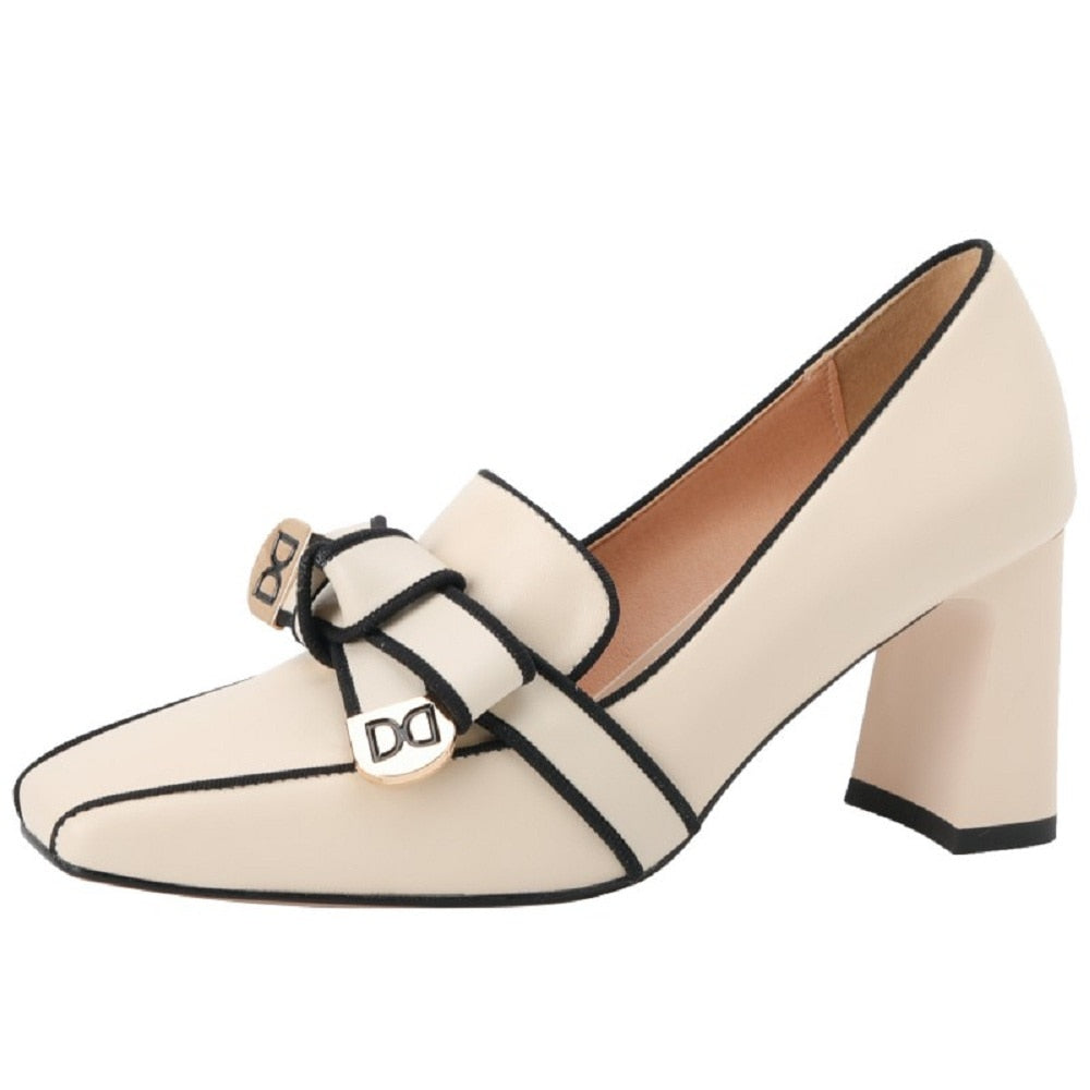 French Retro Slingback Heels