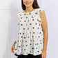 Heimish Shine Bright Full Size Butterfly Sleeve Star Print Top