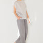 Marina West Swim Pleated Elastic-Waist Straight Pants