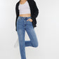 Kancan Full Size Cat's Whiskers High Waist Jeans