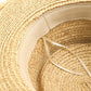 Fame Straw Braided Pork Pie Hat