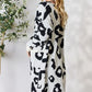 BiBi Leopard Open Front Cardigan