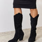 Forever Link Rhinestone Knee High Cowboy Boots