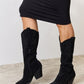 Forever Link Rhinestone Knee High Cowboy Boots