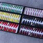 Long Stiletto Crystal Glitter Full Set Custom Press On Nails Box 24pcs